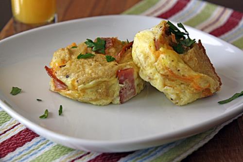 Salami Omelet