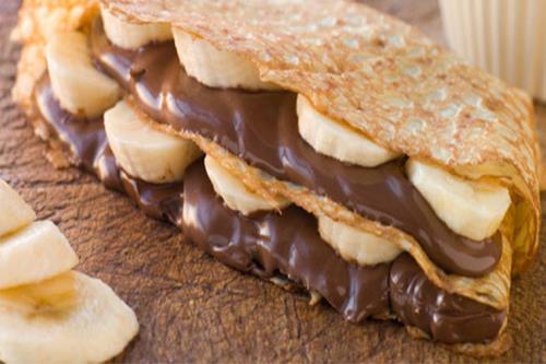 Crepe Banana Chocolate