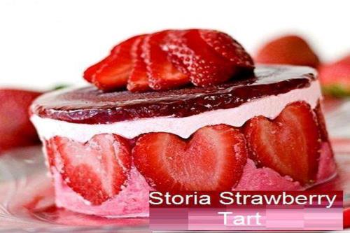 Strawberry Ice Cake